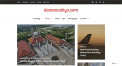 Desktop Screenshot of dananwahyu.com
